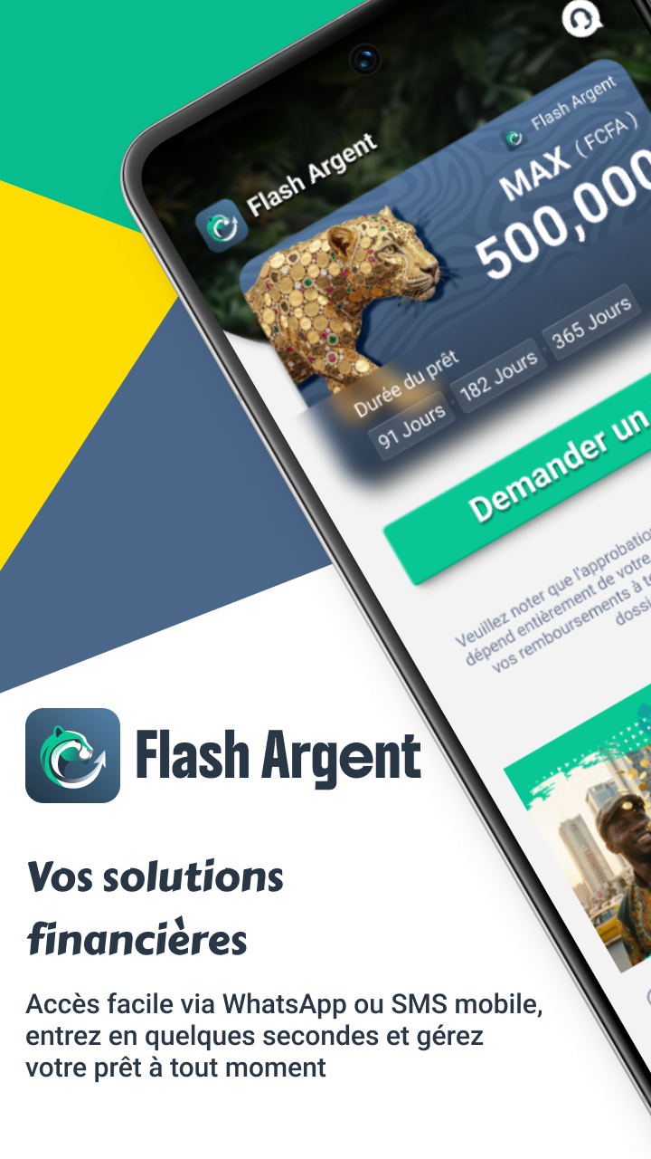 Interface Application Flash Argent 1